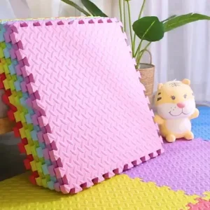 8/16pcs Pink Foam Play Mat, Interlocking Puzzle Carpet Floor Mat for Baby Crawling and Exercise Various Colors Available Toys