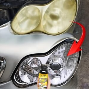 Car Headlight Restoration Kit - Crystal Clear Coating For Oxidation, Yellowing & Scratch Repair