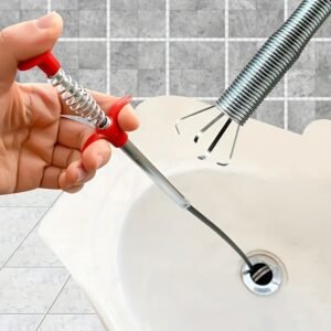 Flexible Grabber Claw Tool - 4-claw Pipe Dredge And Drain Picker, Curved Hand-held Garbage Picker for Household And Restaurant Drain Cleaning