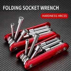 DEXIMRO 6pcs Compact And Convenient Hexagon Socket Wrench - Perfect For On-the-Go Repairs